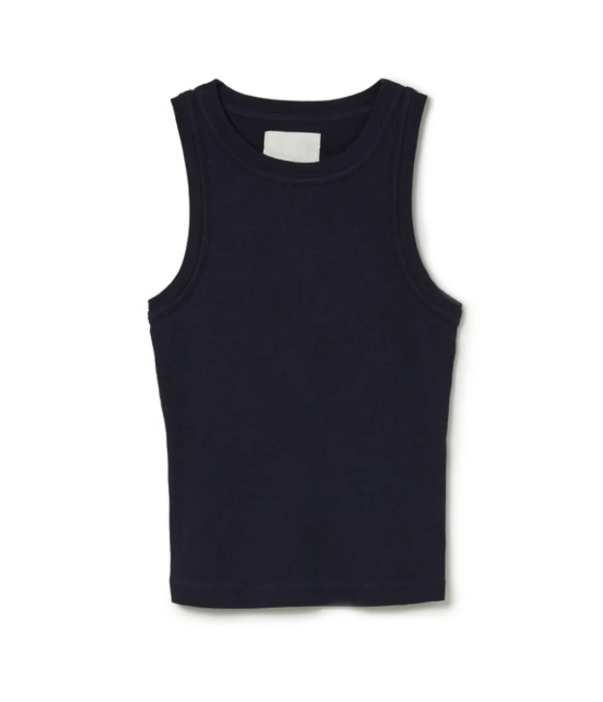Isabel Rib Tank In Navy