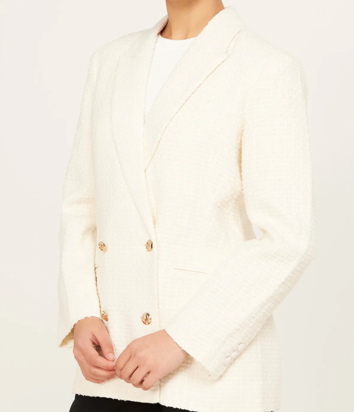 Jasmine Blazer In Ivory