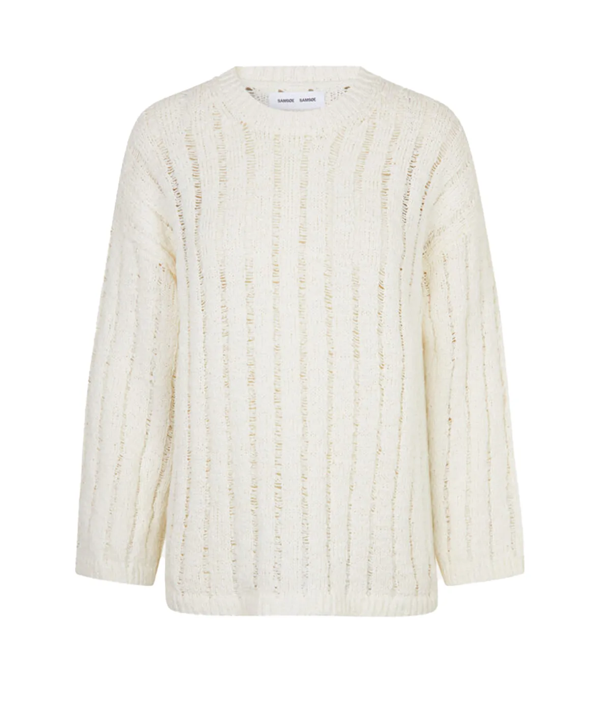 Julia Crew Neck Knit In Pristine