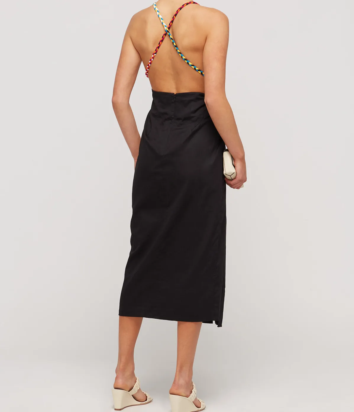 Jutta Two Tone Dress In Multicolour