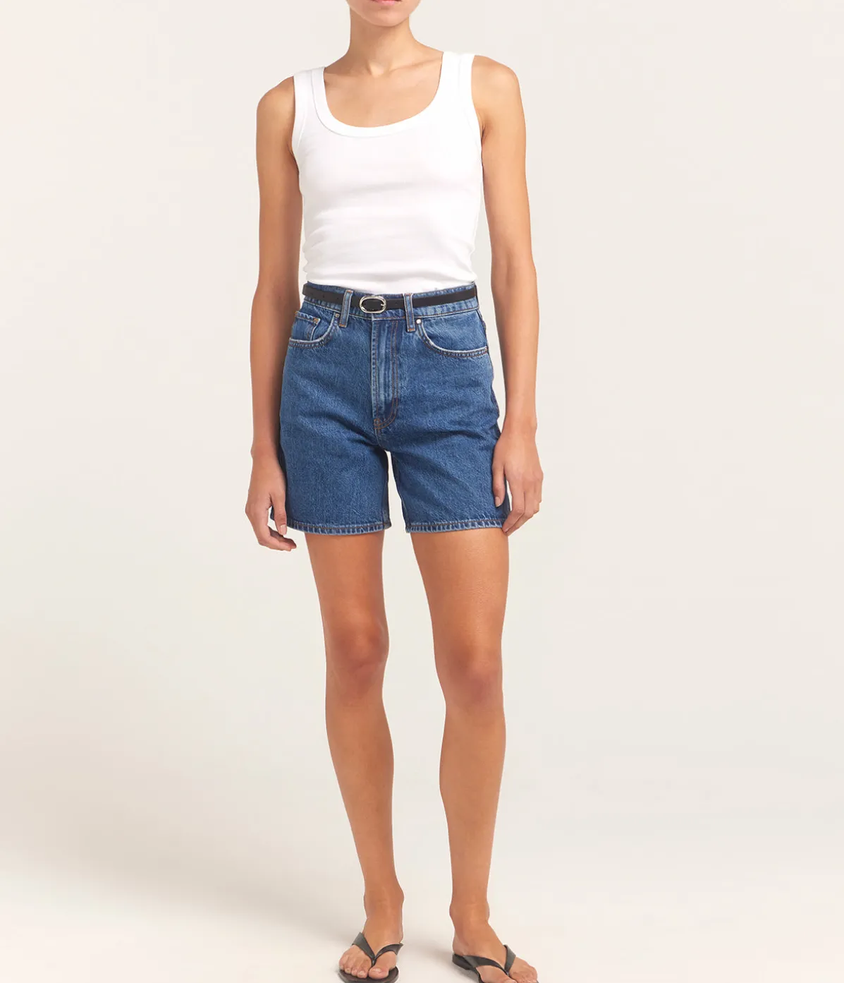 Kat Short In Medium Indigo