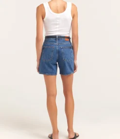 Kat Short In Medium Indigo