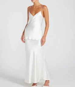 Kate Slip Camisole In Ivory