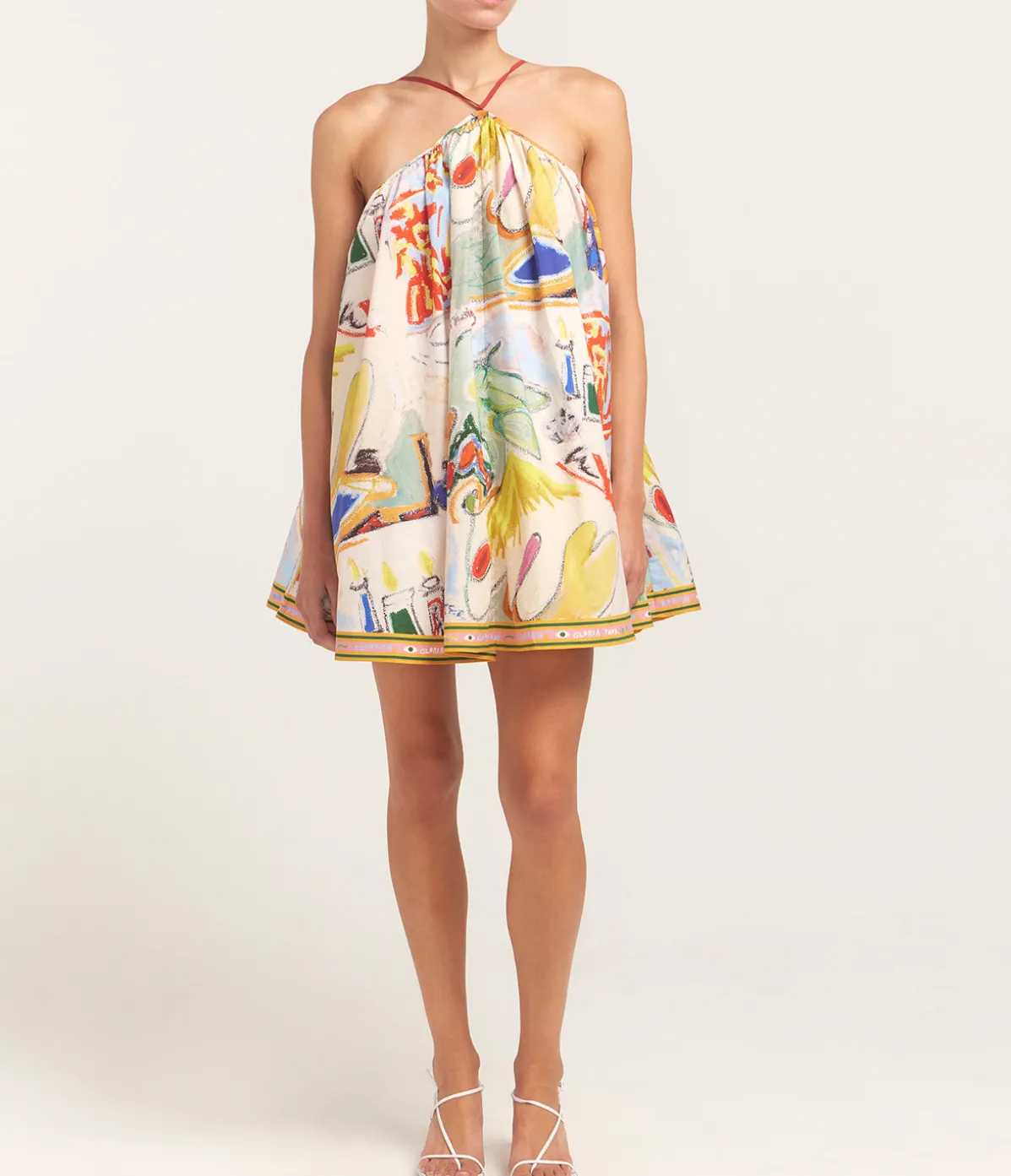 La Charrasca Mini Dress In Multi