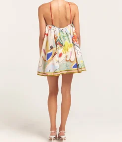 La Charrasca Mini Dress In Multi
