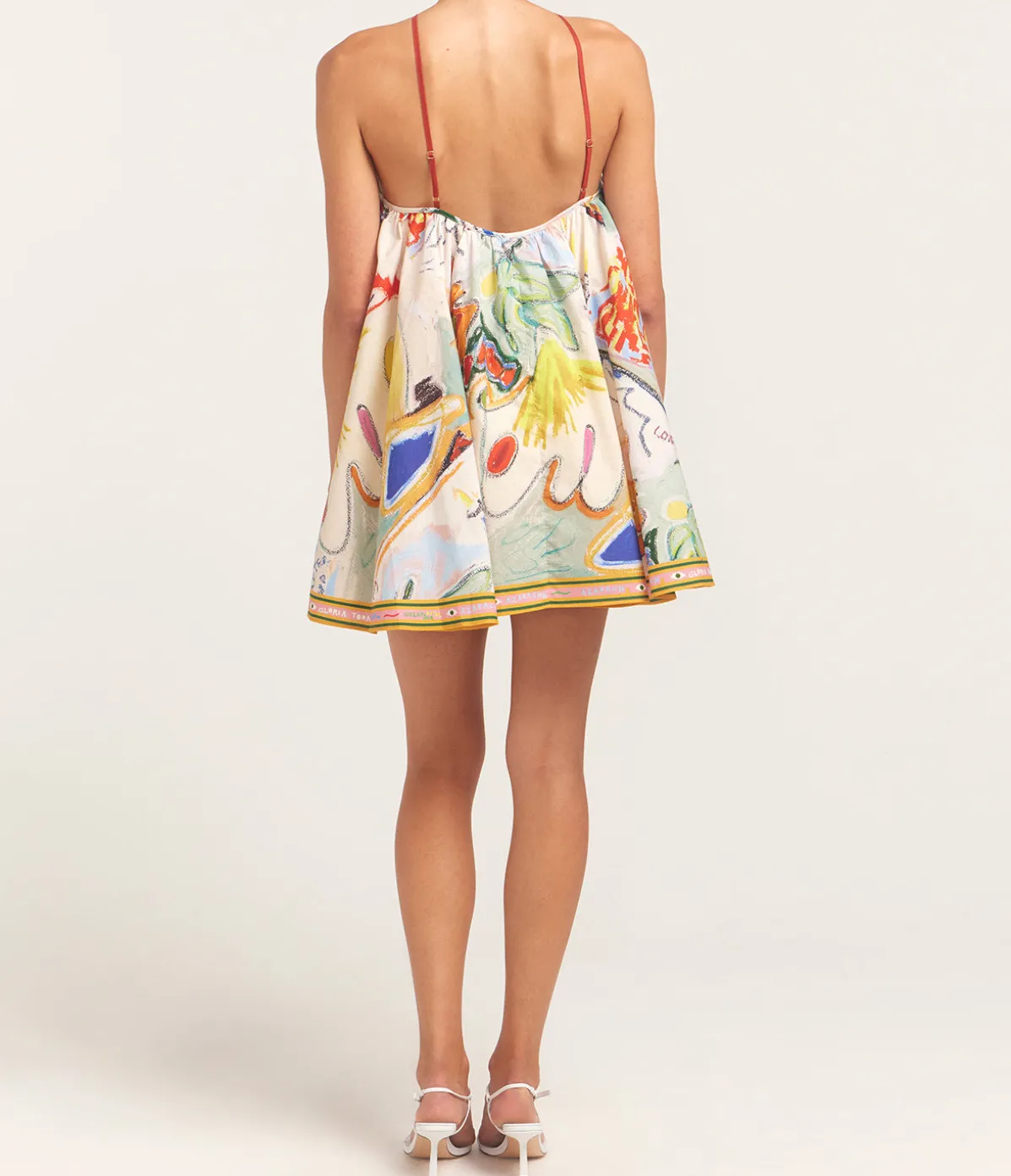 La Charrasca Mini Dress In Multi