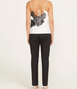 Lace Camisole In Optic White