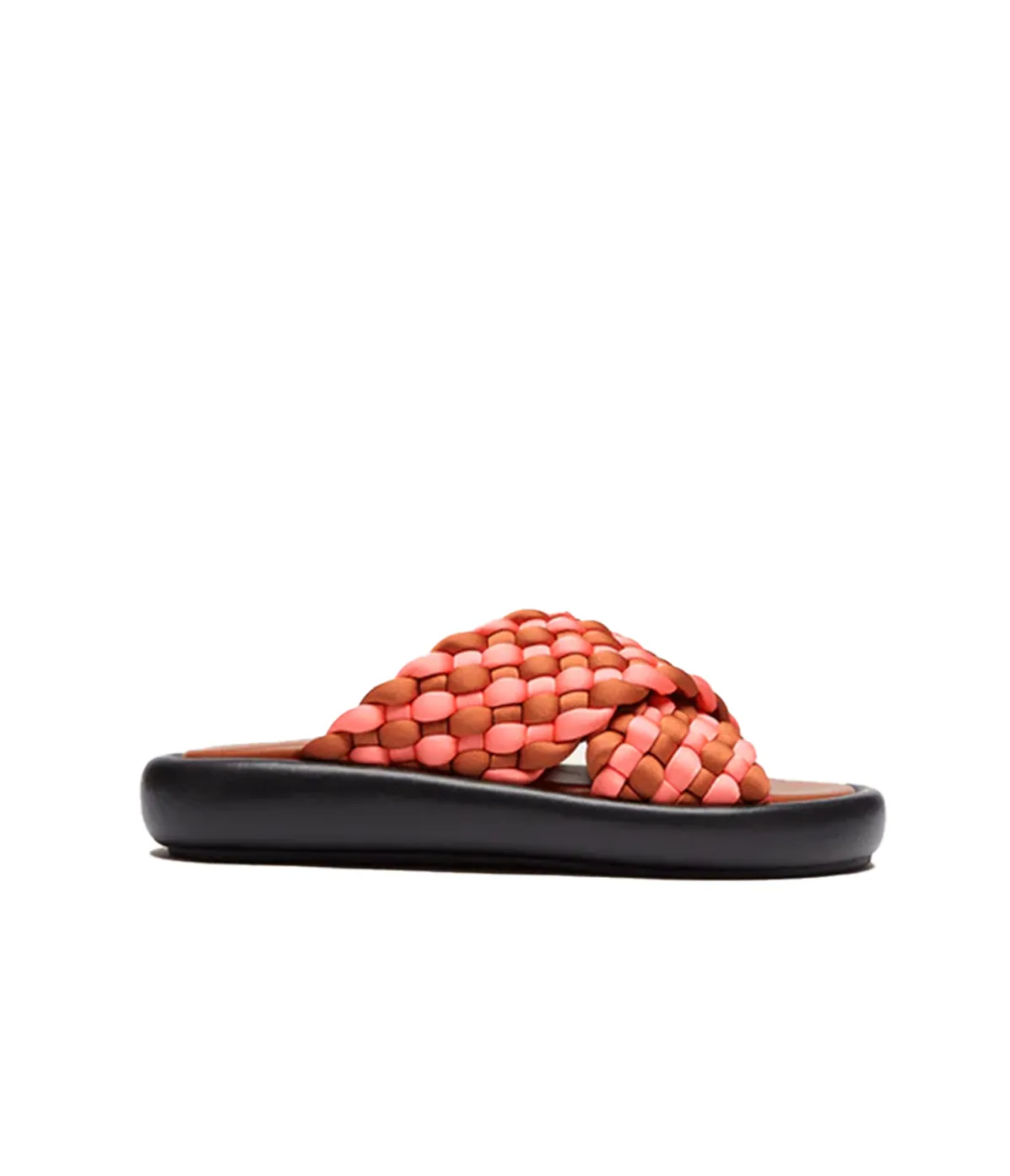 Layla Slide In Watermelon And Tan