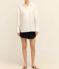 Linter Shirt In Parchment