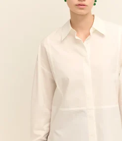 Linter Shirt In Parchment