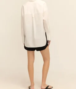 Linter Shirt In Parchment