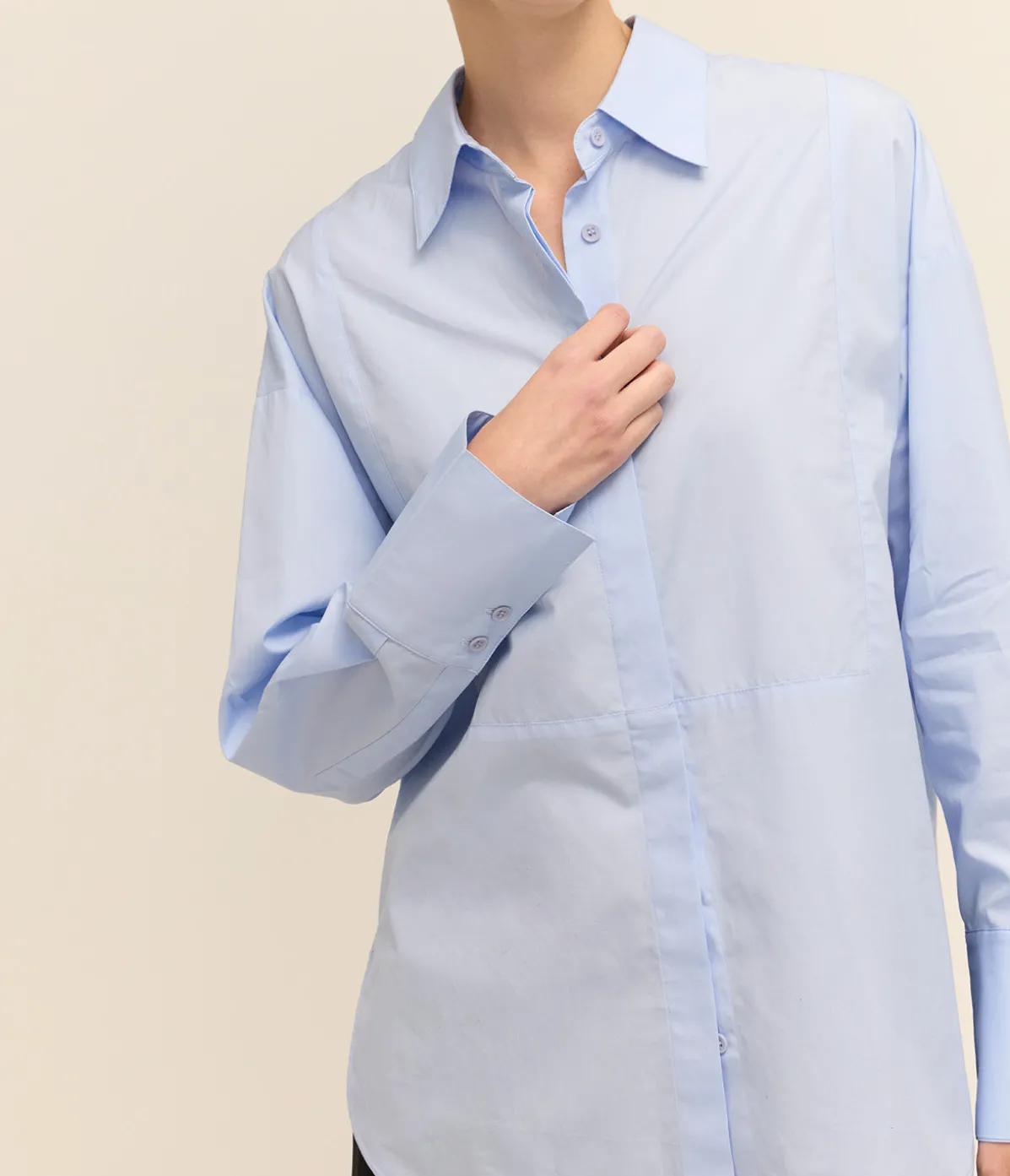 Linter Shirt In Sky