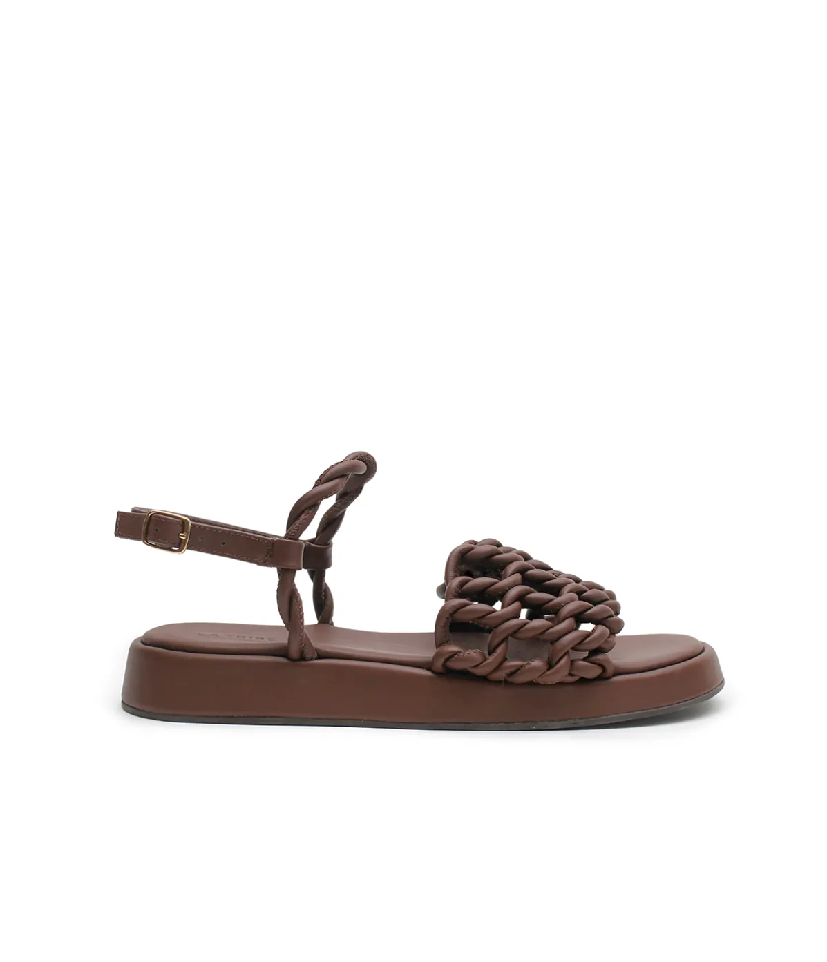 Loop Sandal In Chocolate