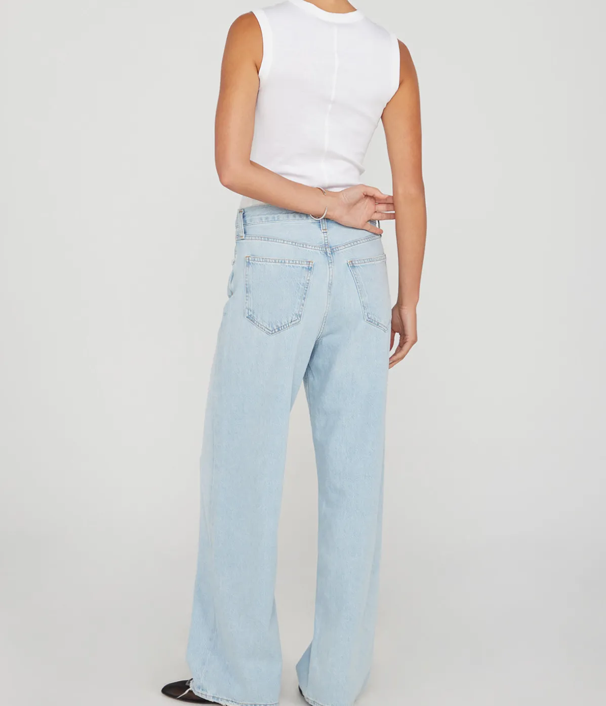 Low Slung Baggy Jean In Fragment