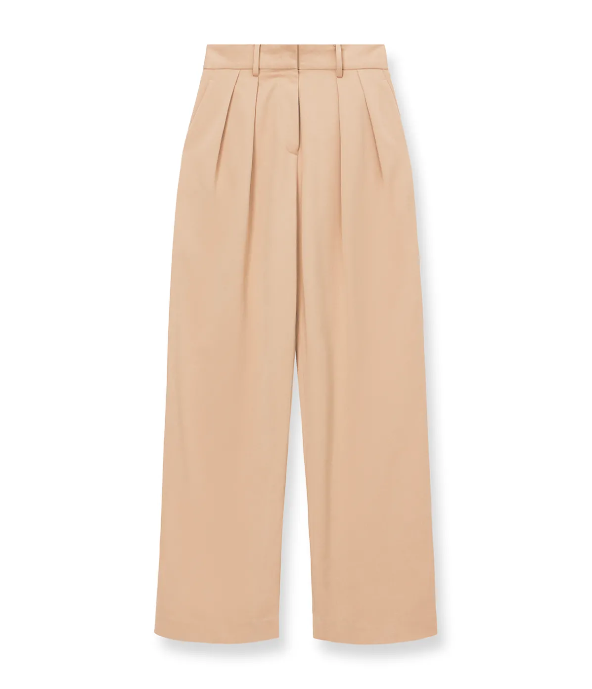 Luisa High Waisted Pant In Camel