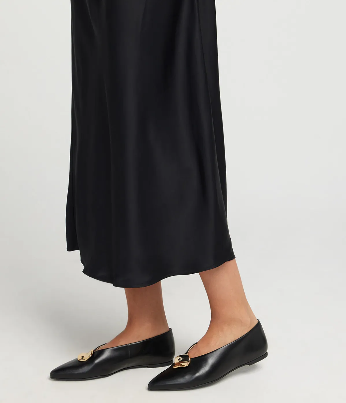 Luna Flat In Black