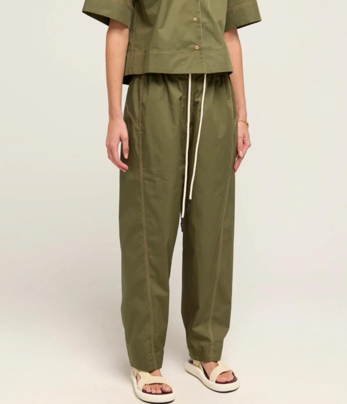 Maddy Pants In Khaki