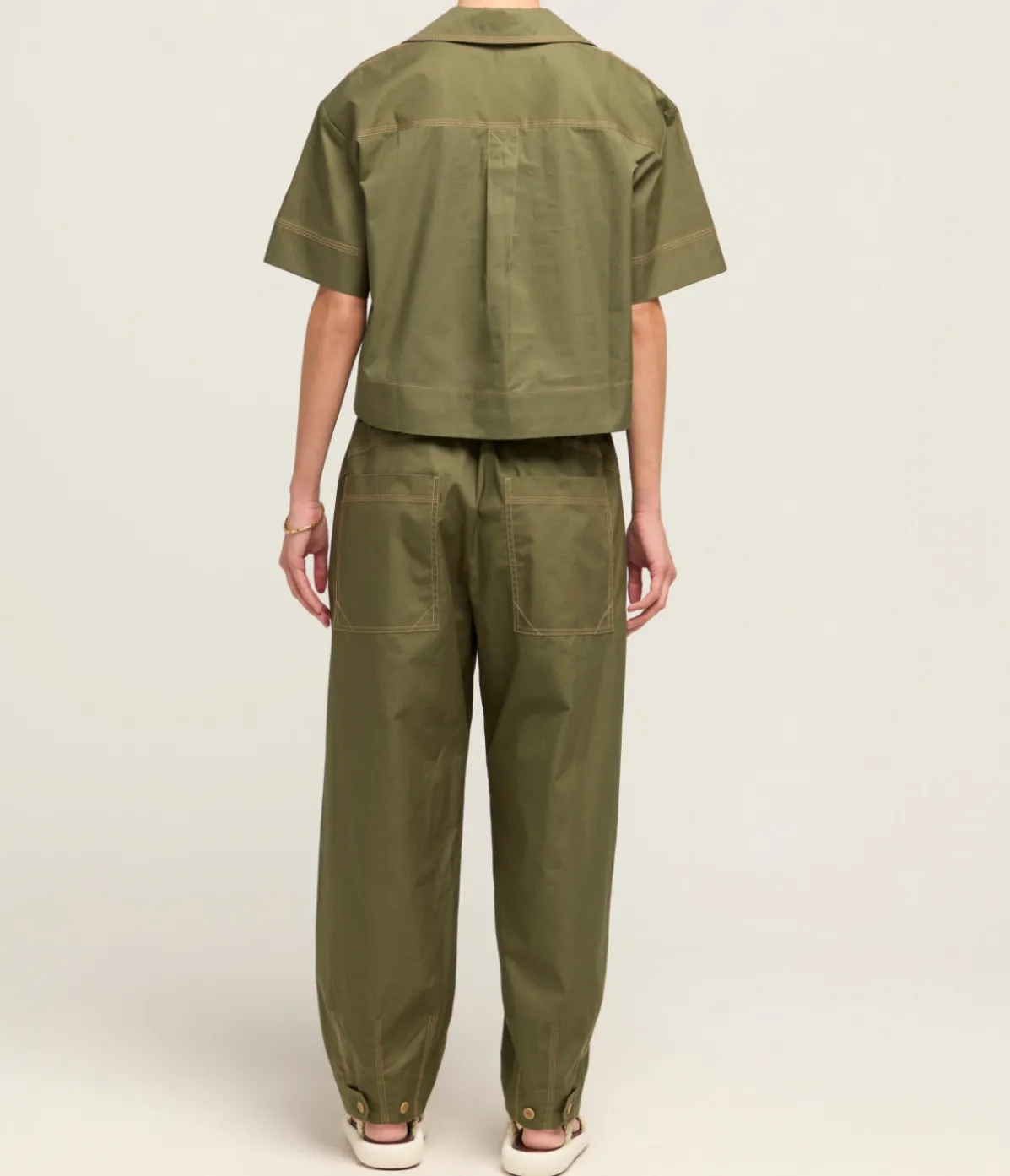 Maddy Pants In Khaki