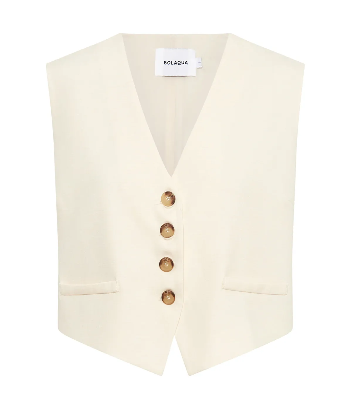 Manon Waistcoat In Ivory