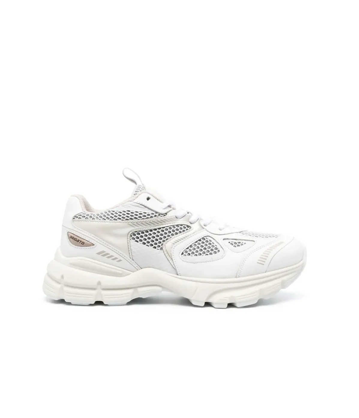 Marathon R-Trail Runner In White And Cremino