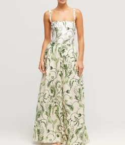 Marea Wide Leg Pants In Habitat