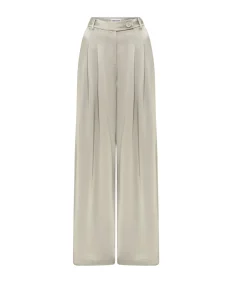 Mateo Wide Leg Pant In Taupe