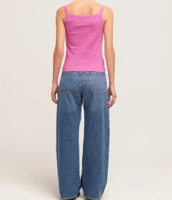 May Square Neck Cami In Orchid