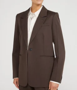Maya Blazer In Chocolate