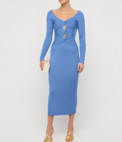 Melissa Knit Dress In Glacier