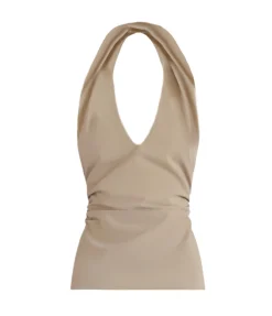 Mia Top In Tan