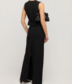 Minter Tailored Maxi Skirt In Black
