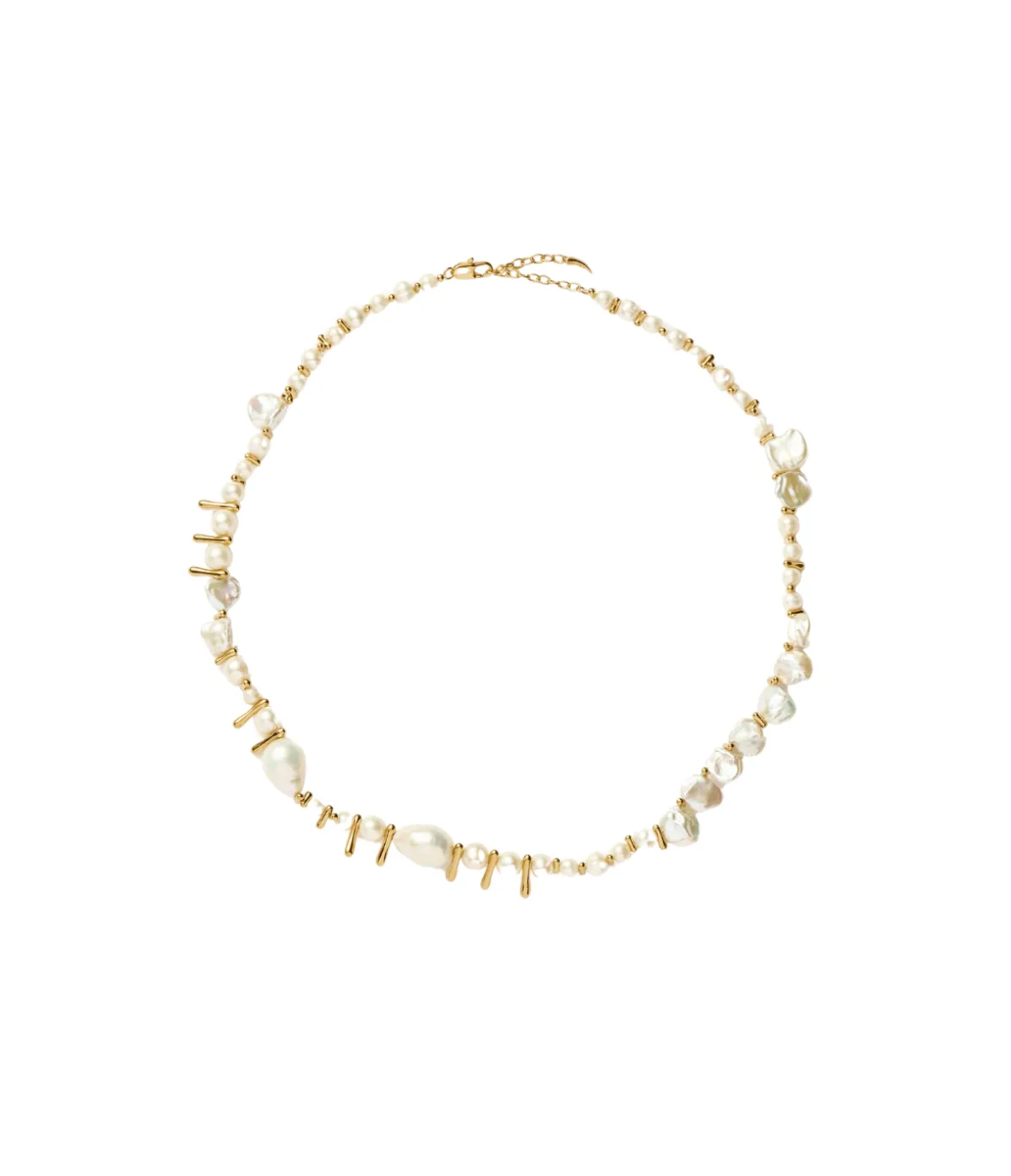 Mixed Pearl Statement Beaded Bracelet