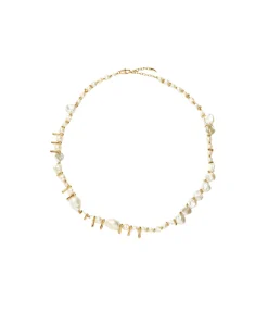 Mixed Pearl Statement Beaded Necklace