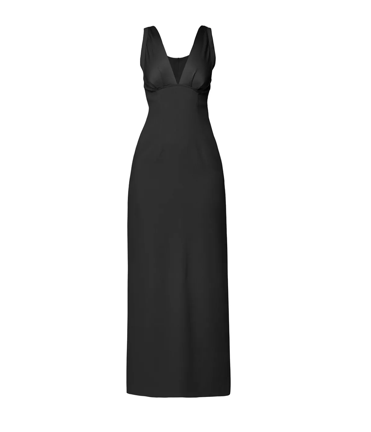 Nancy V-Neck Dress In Black