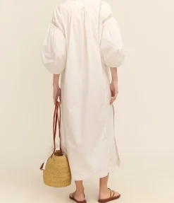 Nephele Dress In White
