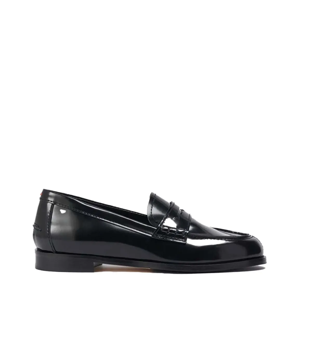 Oscar Calf Leather Loafer In Black