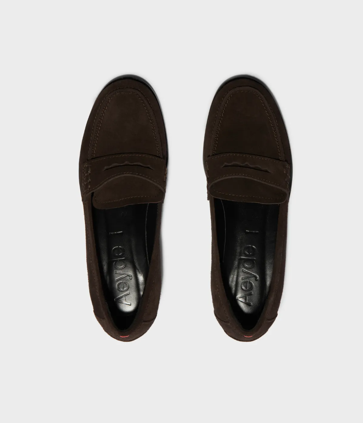 Oscar Suede Loafer In Moka