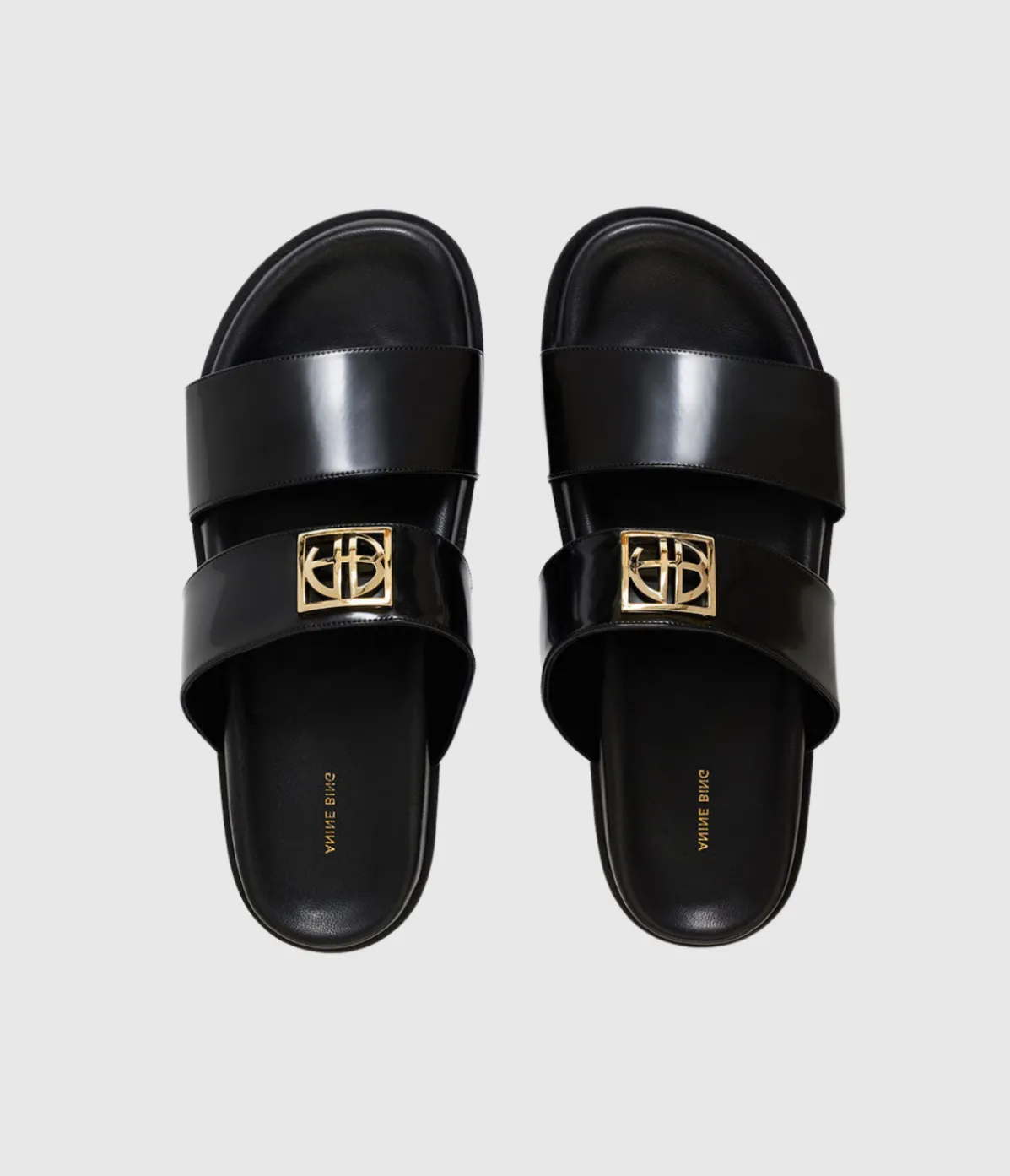 Parker Slides In High-Shine Black