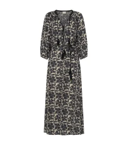 Priam Caftan Dress In Clover Print