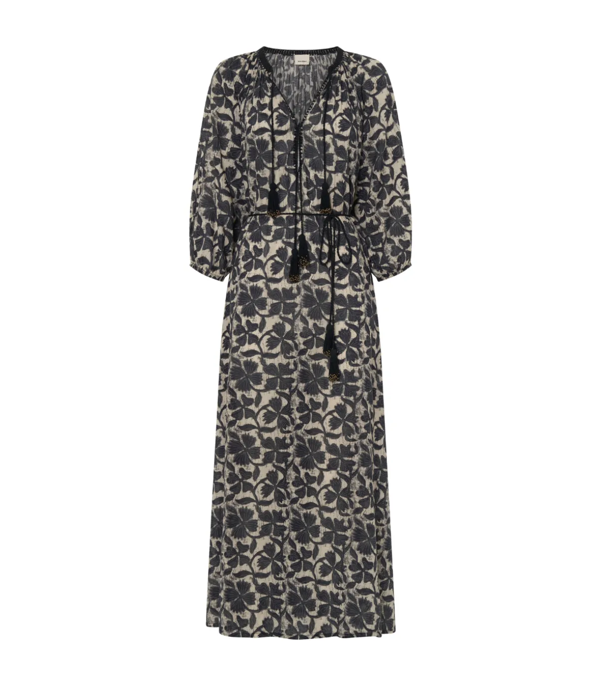 Priam Caftan Dress In Clover Print