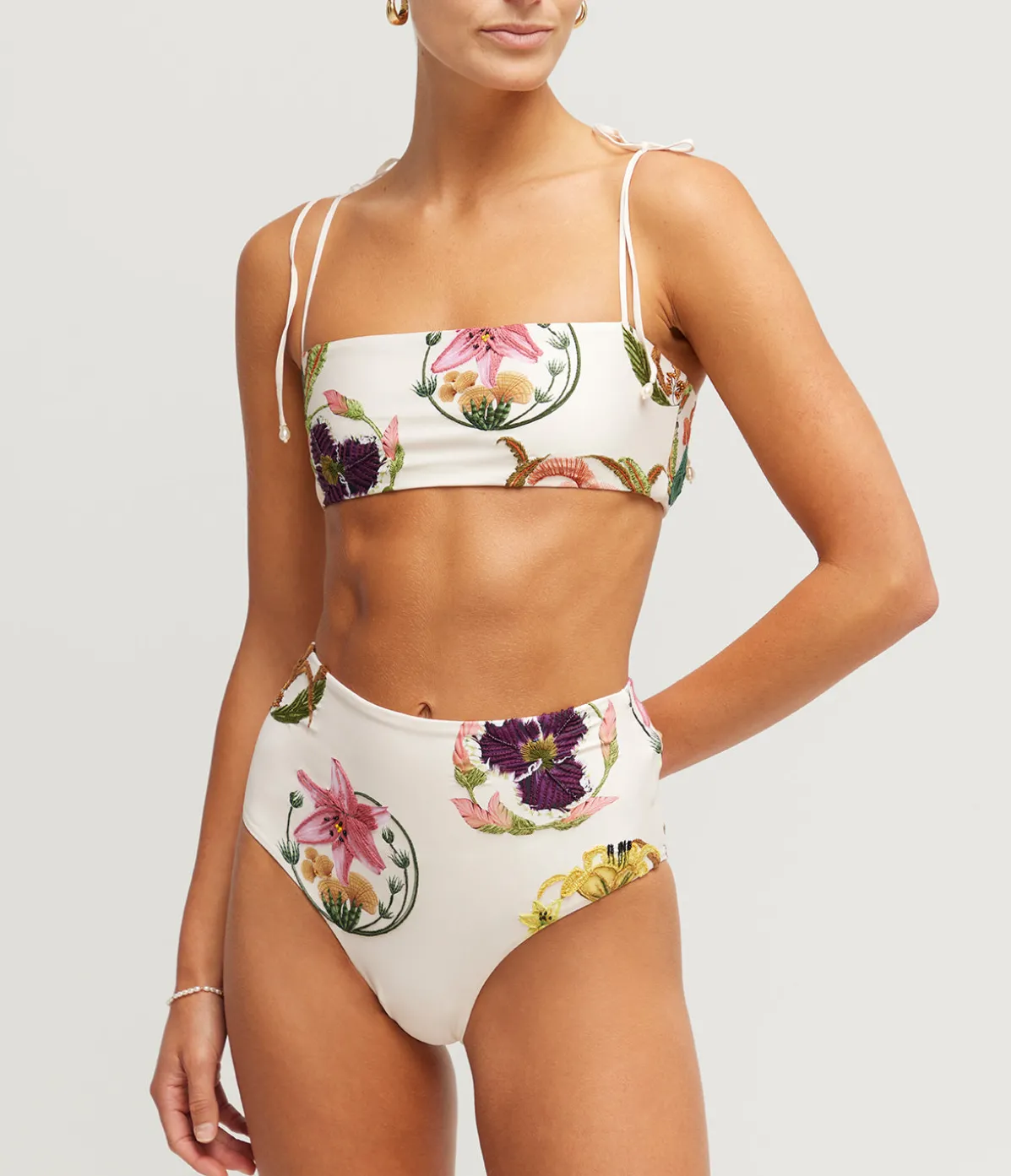 Primavera Bikini Top In Marina