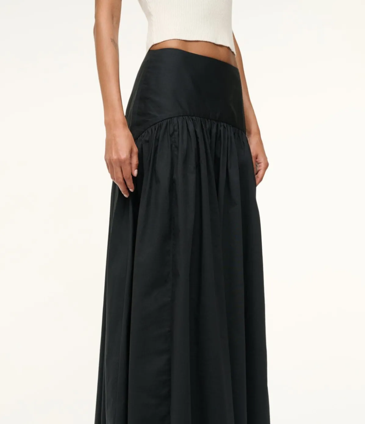 Procida Maxi Skirt In Black