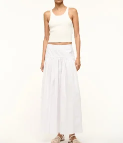 Procida Maxi Skirt In White