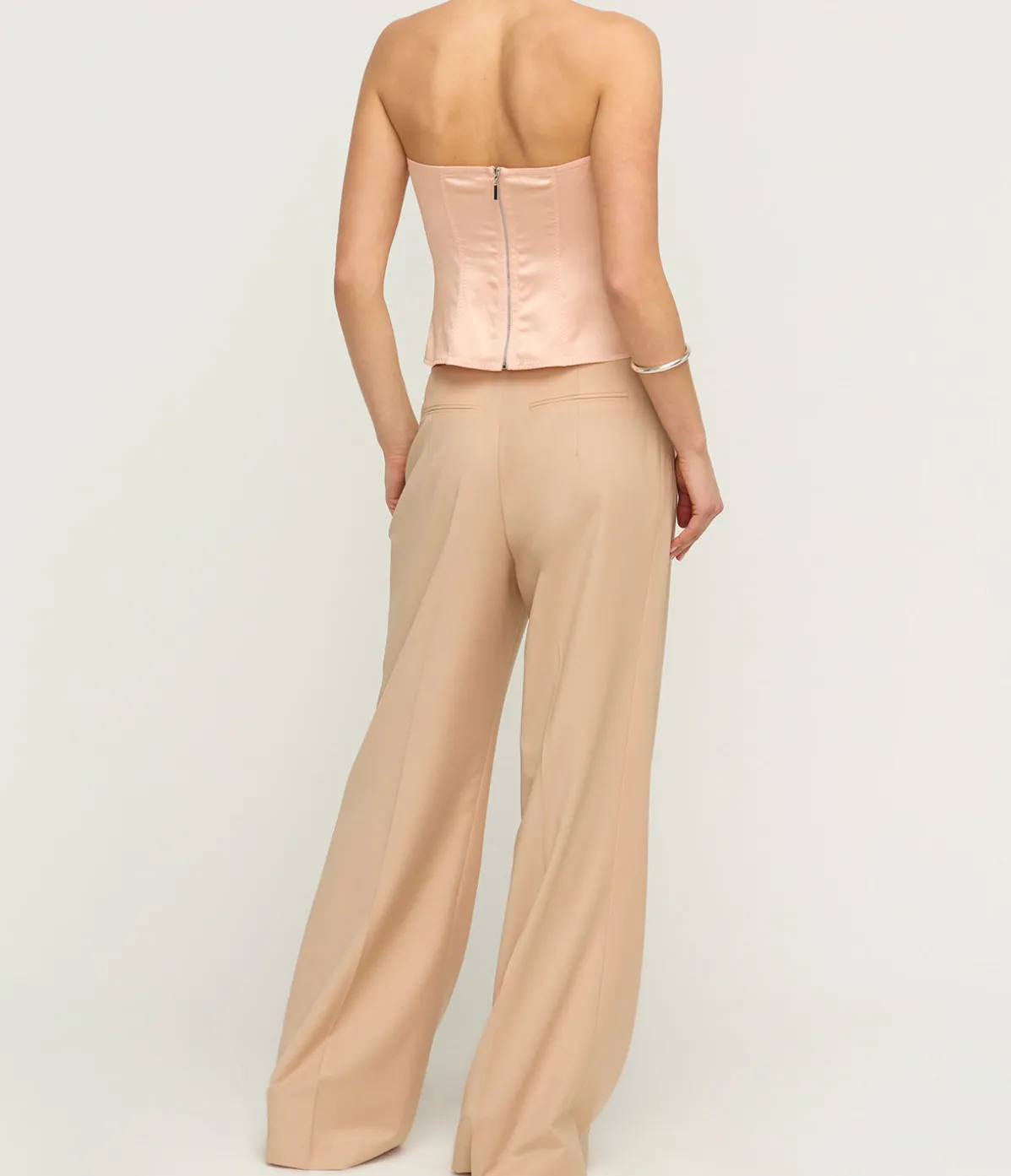 Raya Bodice Top In Peach