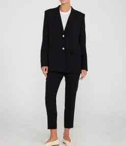 Relaxed Blazer In Black