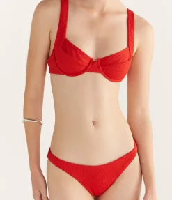 Ricky Bikini Bottom In Tomato