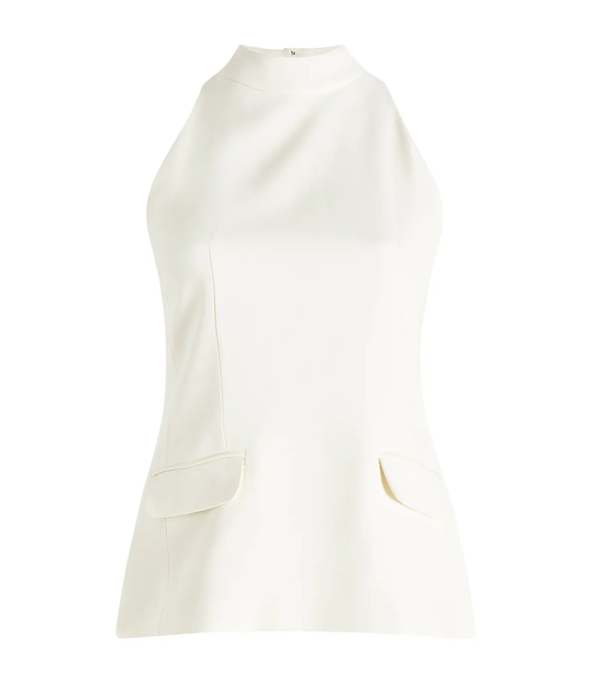 Ronit Sleeveless Top In Ecru