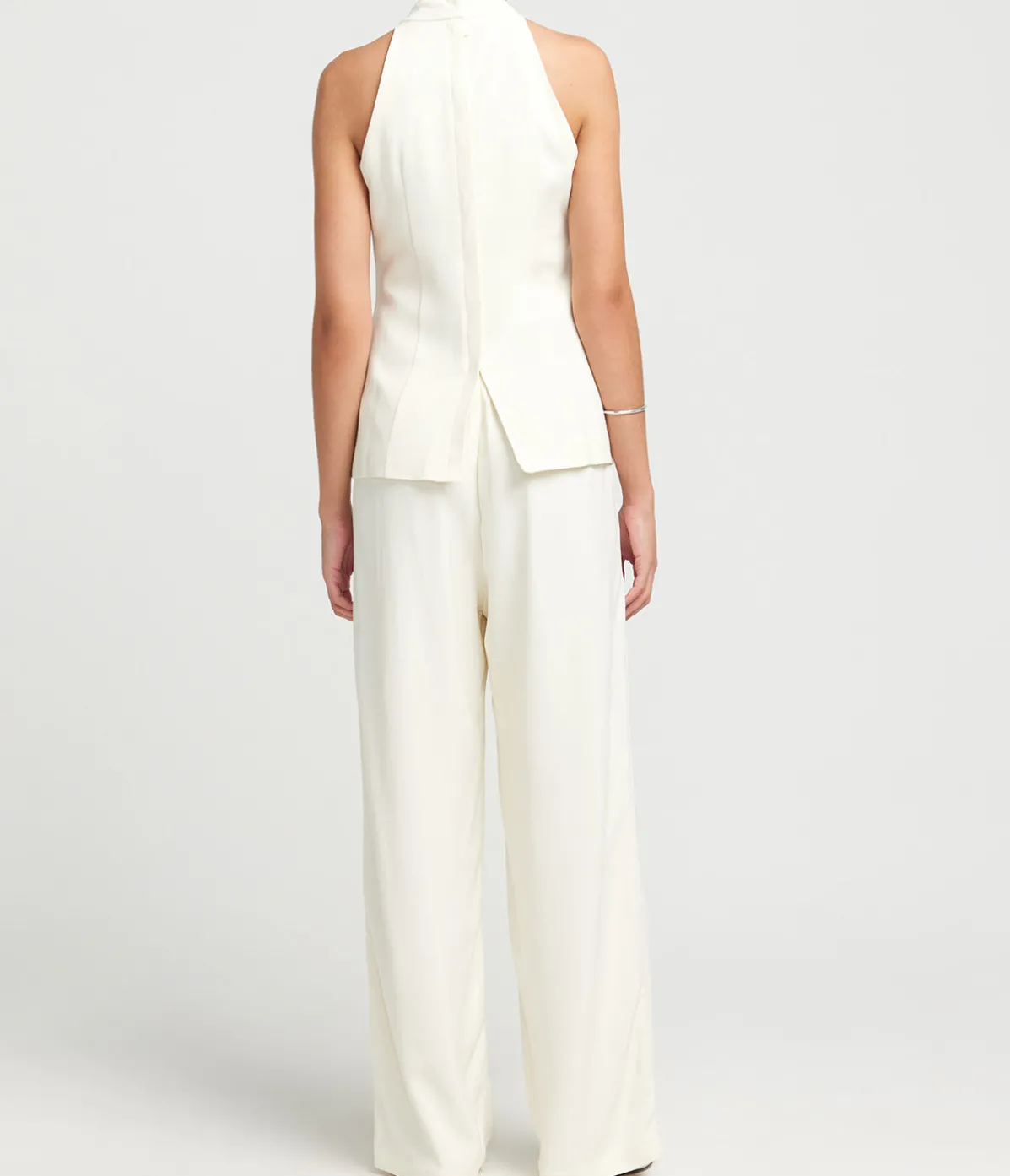 Ronit Sleeveless Top In Ecru