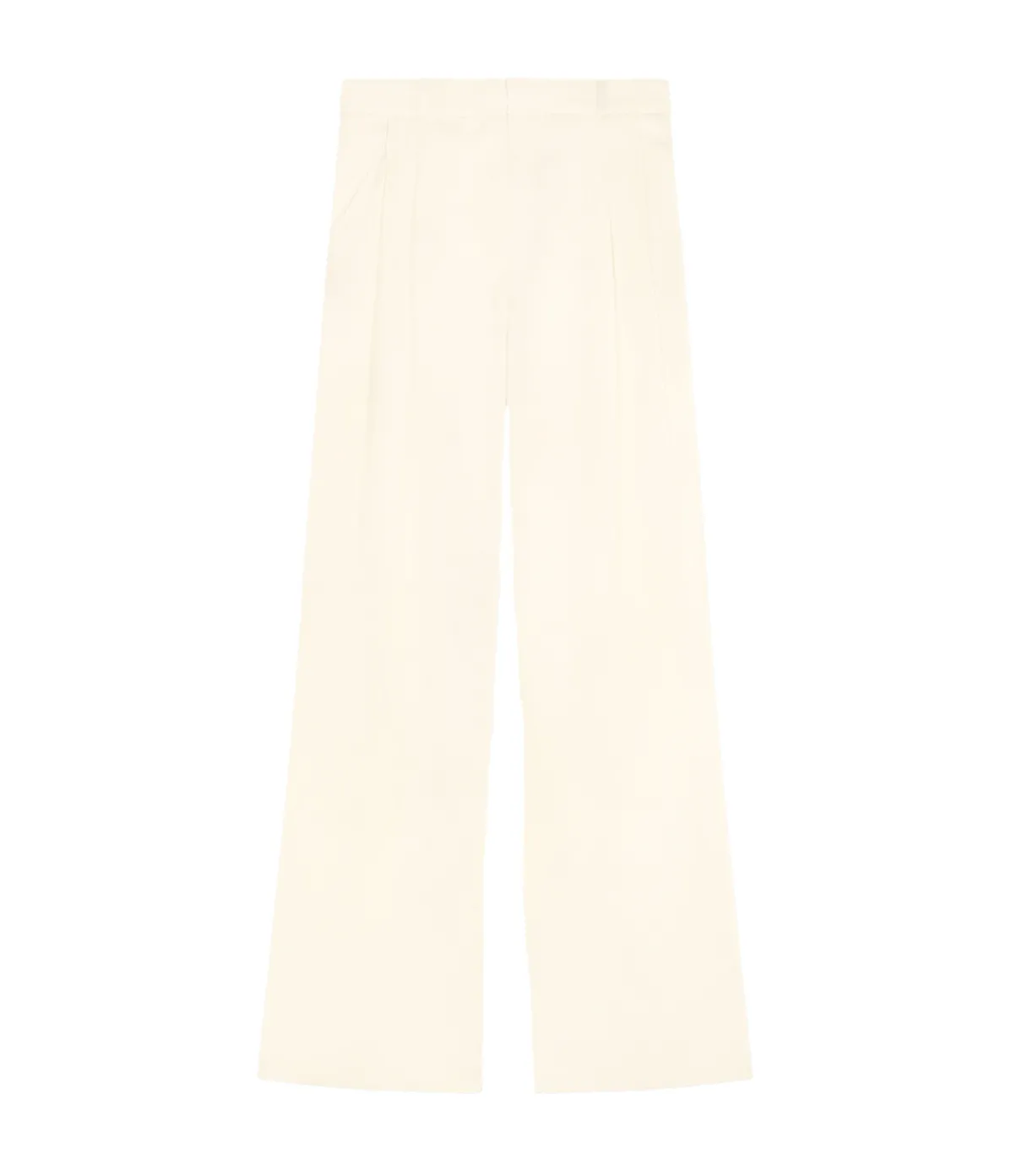 Ross Wide Leg Pants In Ivory