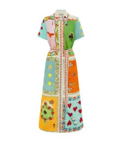 Rummy Shirt Dress In Multi